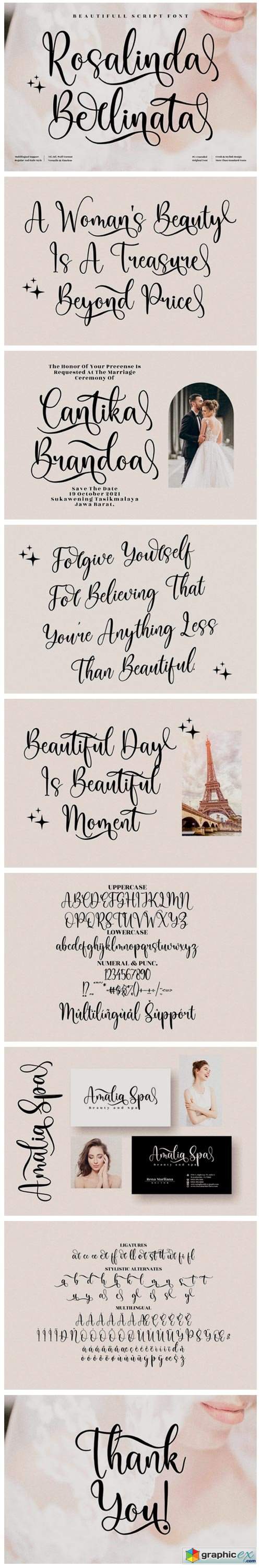  Rosalinda Berlinata Font 