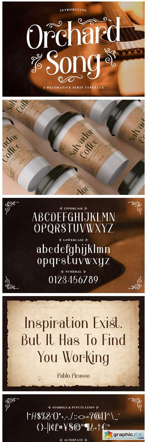  Orchard Song Font 