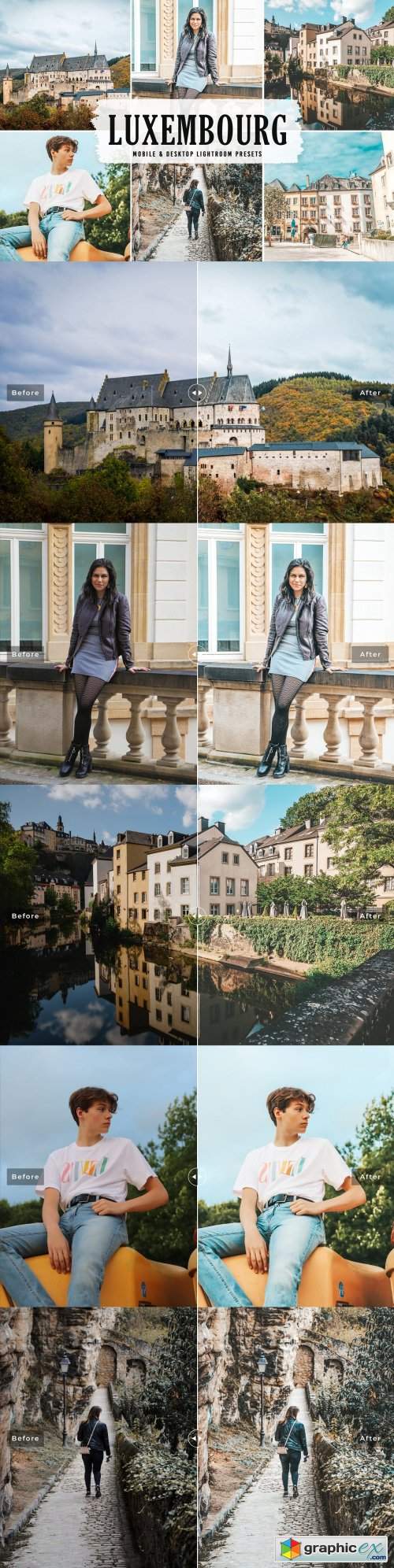 Luxembourg Pro Lightroom Presets 