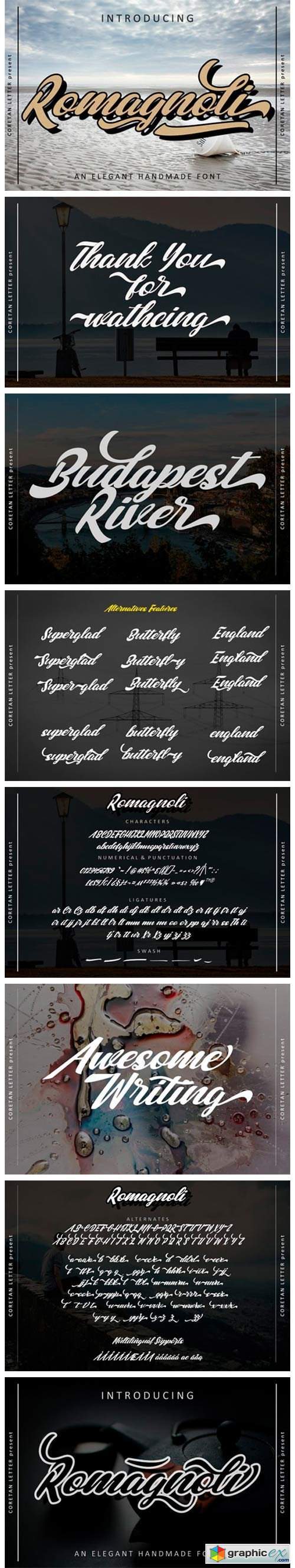 Romagnoli Font