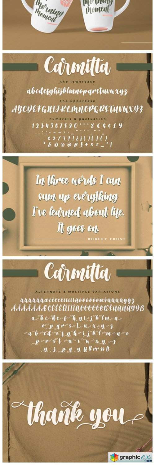  Carmitta Font 