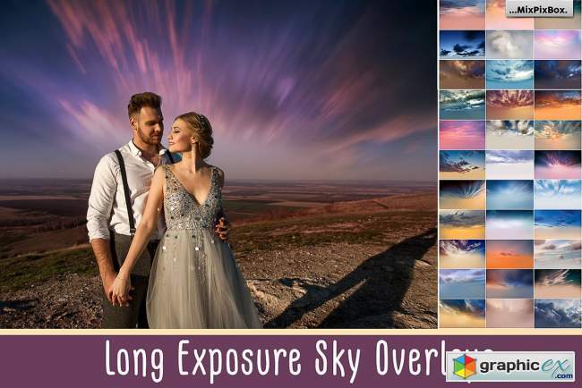 Long Exposure Sky Overlays 