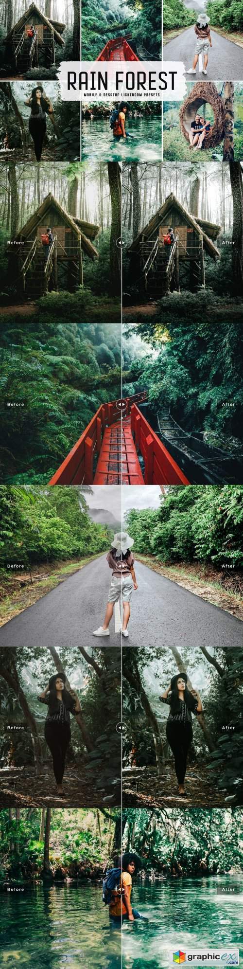 Rain Forest Pro Lightroom Presets