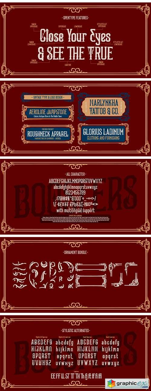 Boosters Font