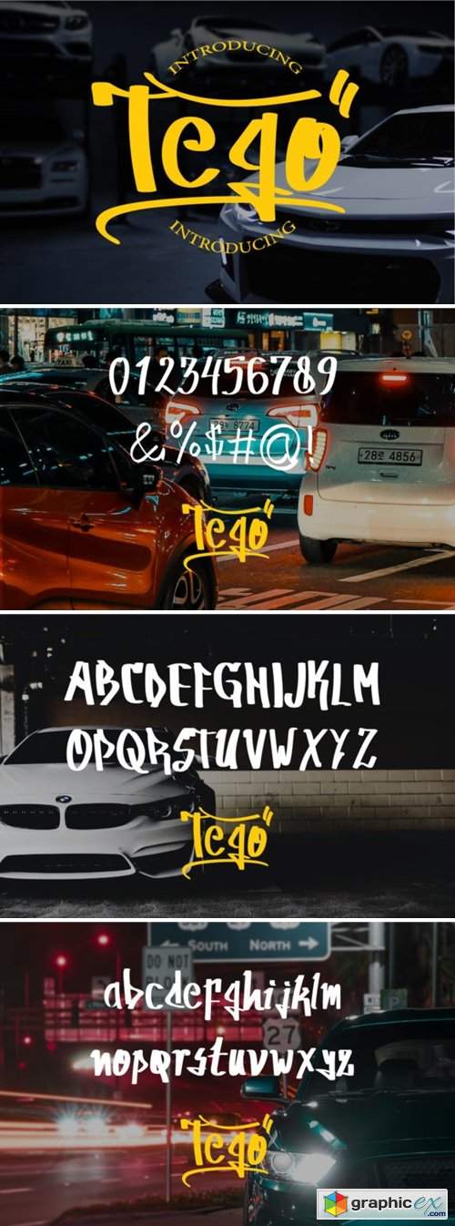  Tego Font 