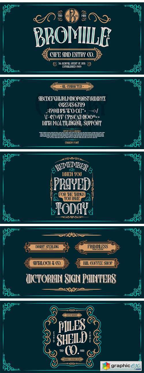 Cravery Font Family