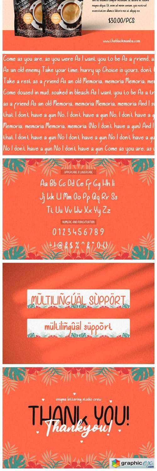 Orange Jelly Font