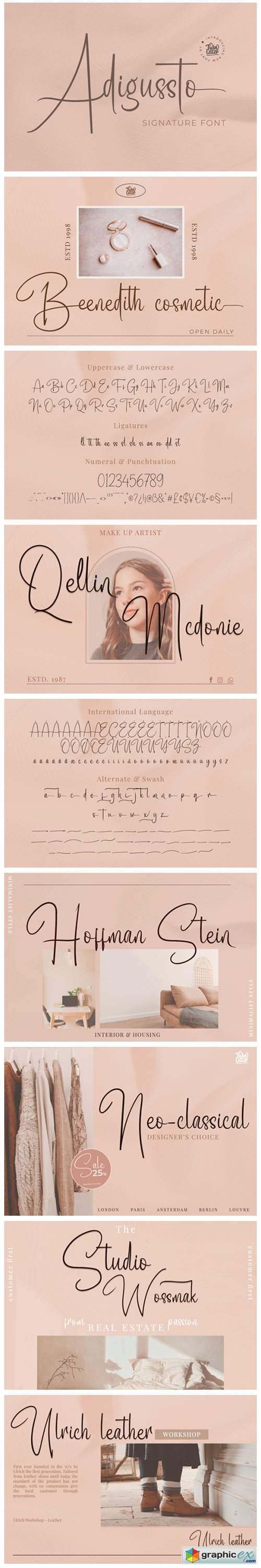 Adigussto Font