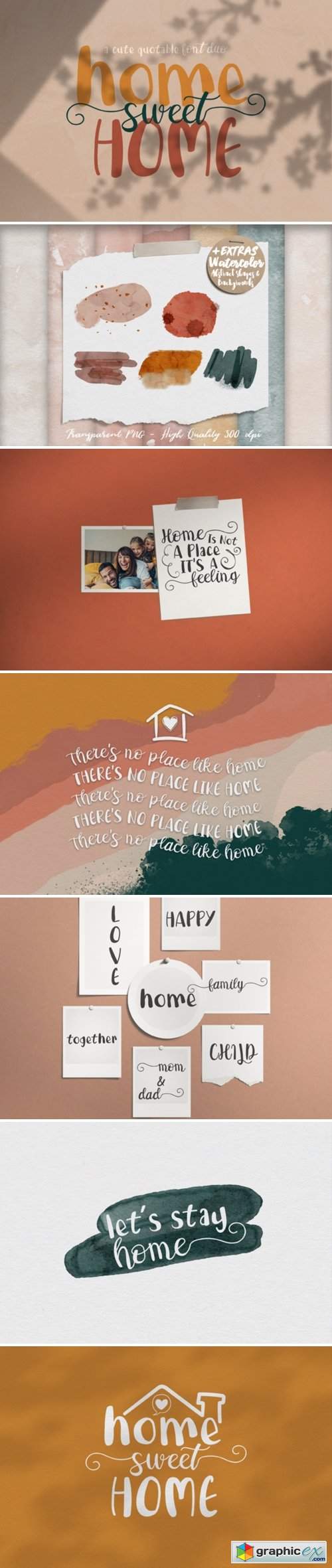  Home Sweet Home Duo Font 