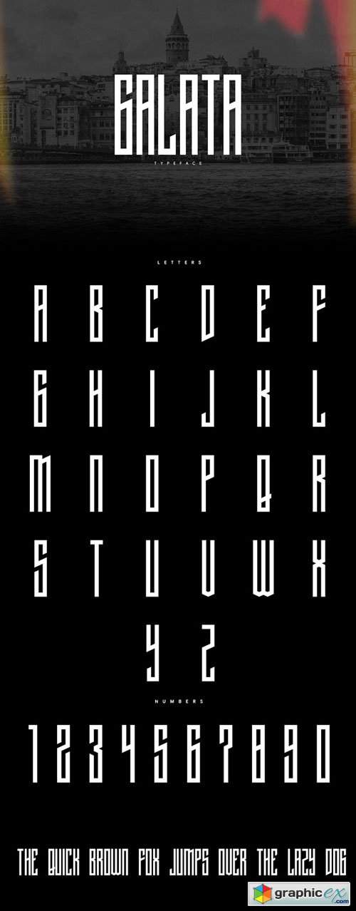  Galata Typeface 