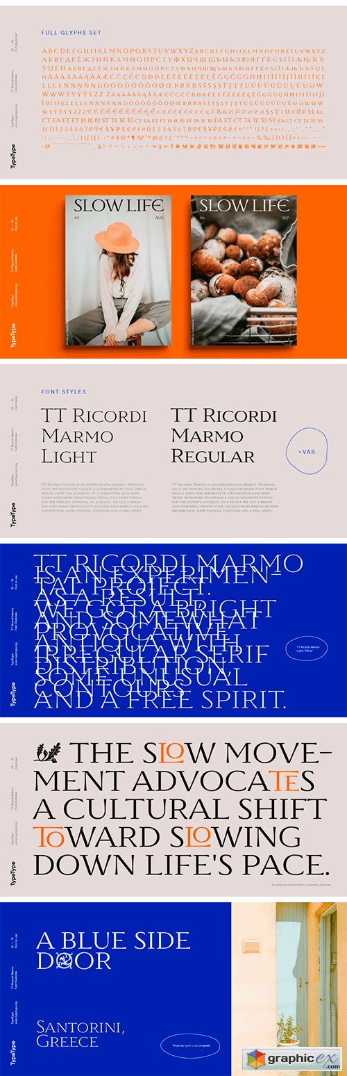 TT Ricordi Marmo Font Family