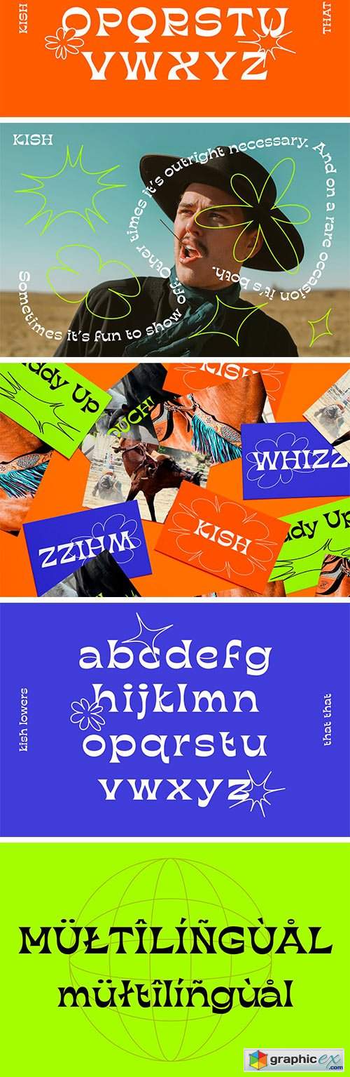 KISH - Quirky Display Type 