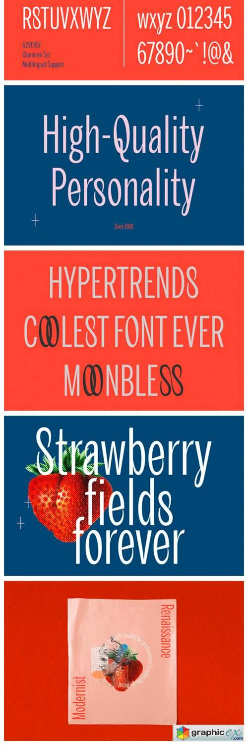  Goversy Font 