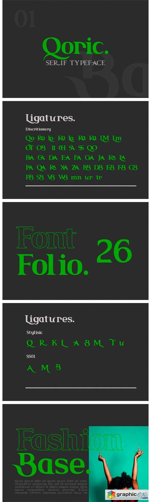  Qoric Font 