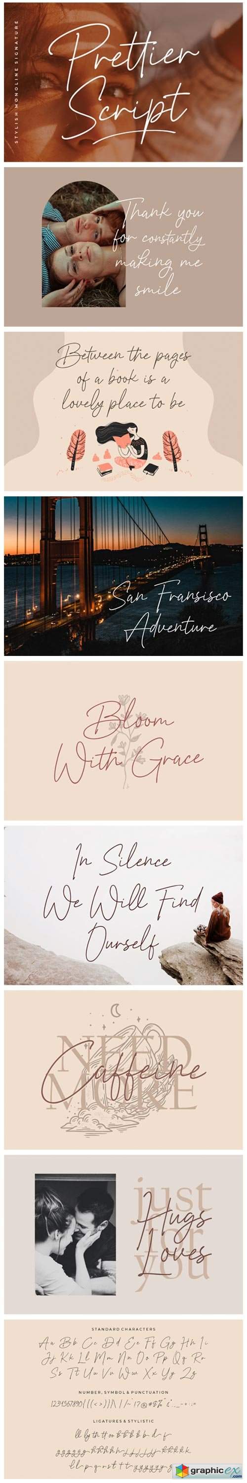  Prettier Script Font 