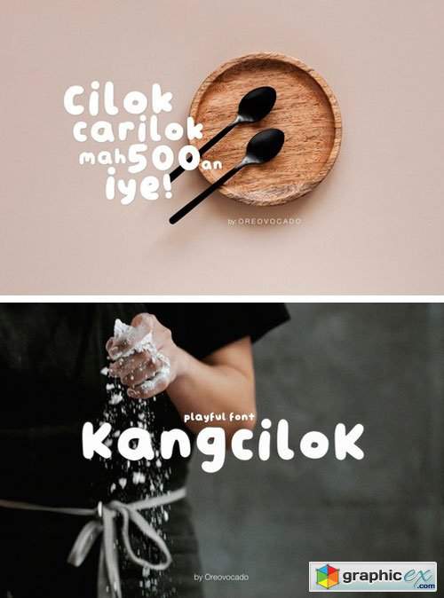  Kangcilok Display Font 