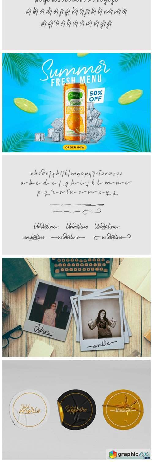 Underline Font