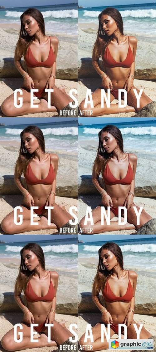 Get Sandy Swim Lightroom Presets