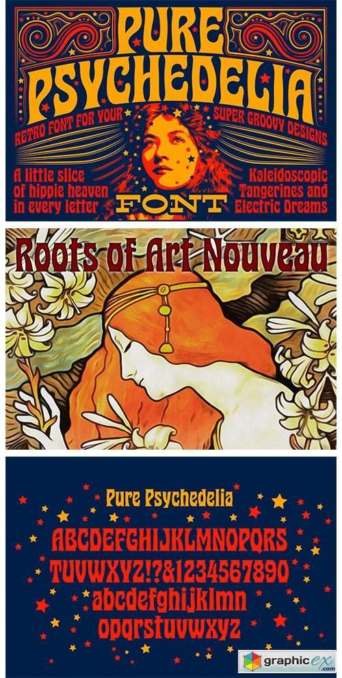 Pure Psychedelia Font