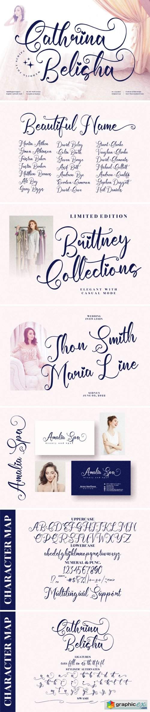  Cathrina Belisha Font 