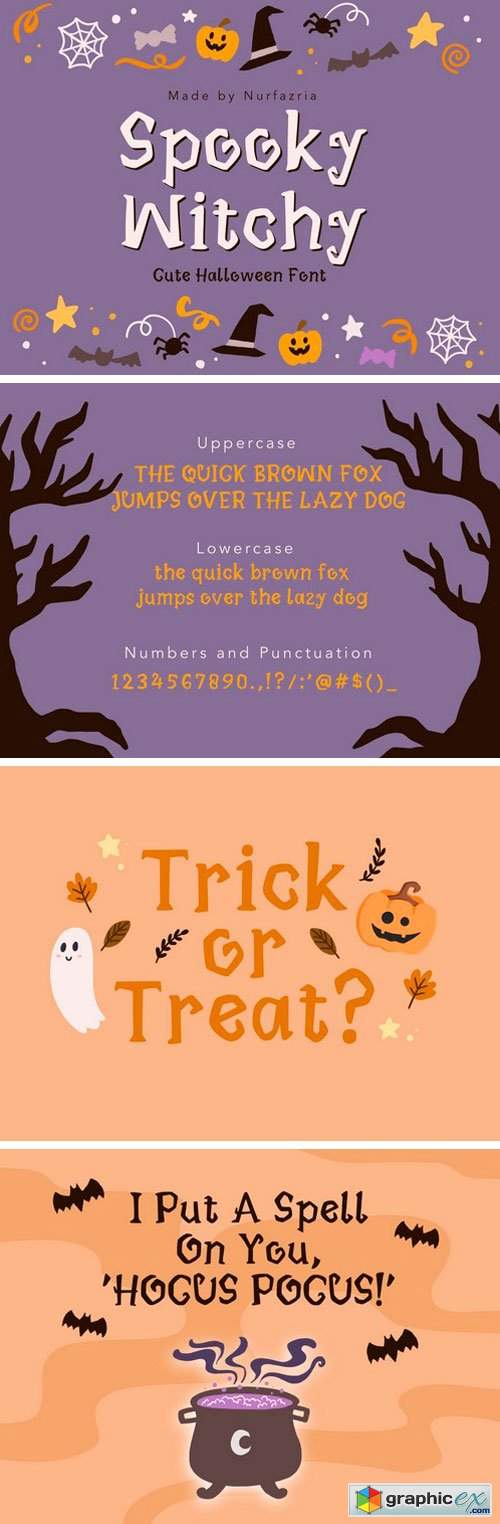  Spooky Witchy Display Font 