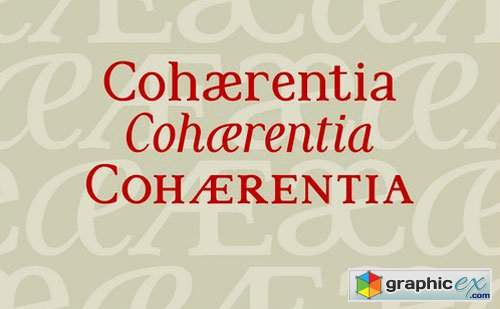 Cohaerentia Serif Font 