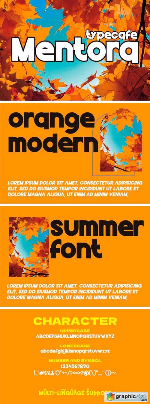  Mentora Display Font 