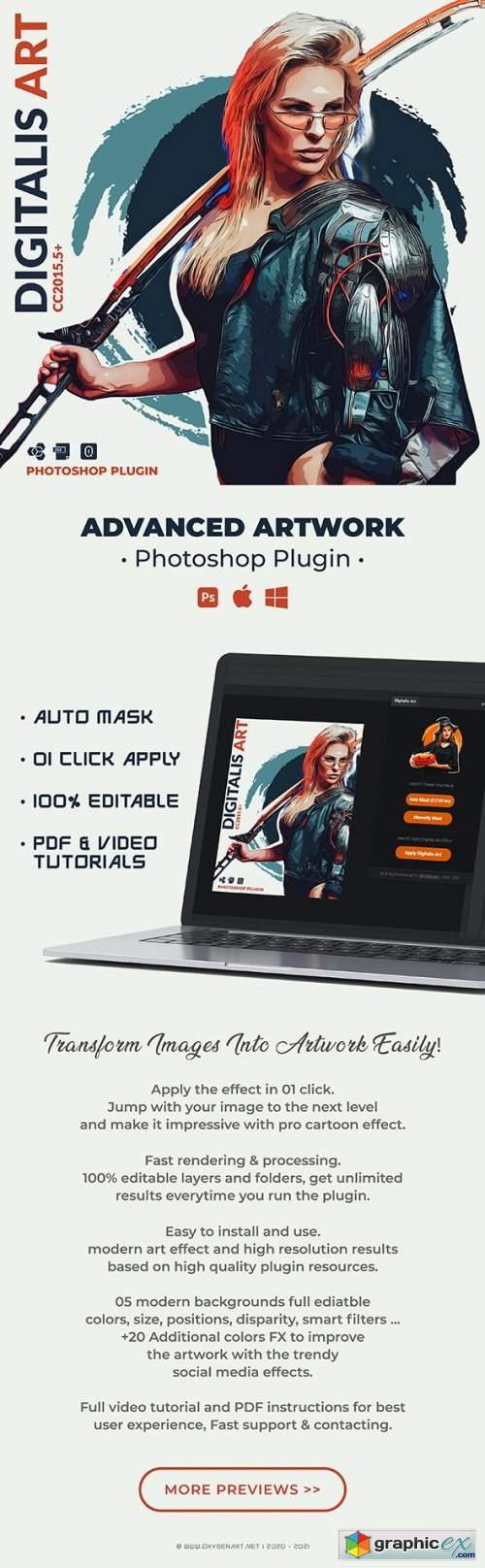 Digitalis Art | Photoshop Plugin 