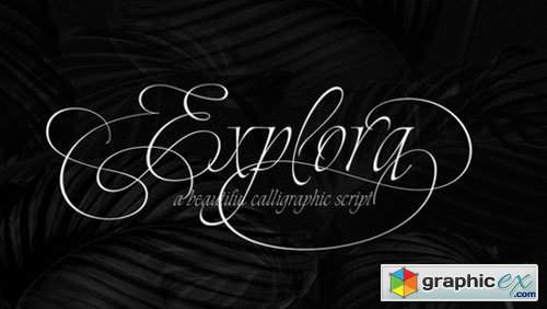  Explora Serif Font 