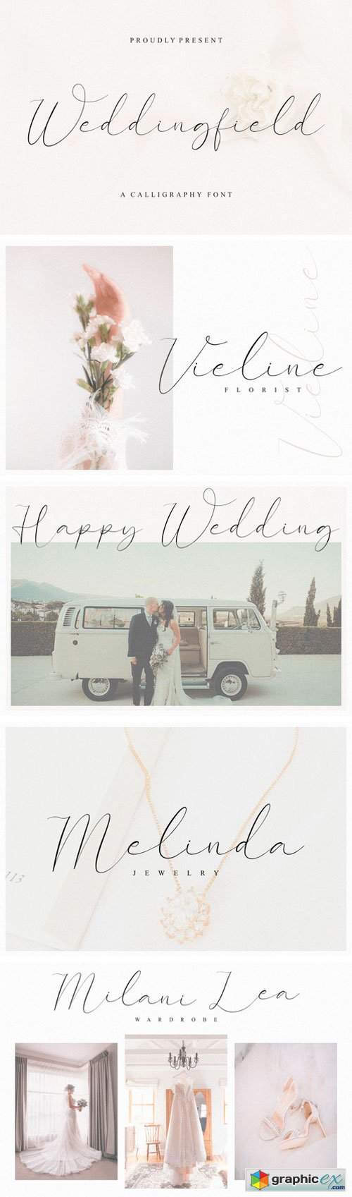  Weddingfield Script Font 