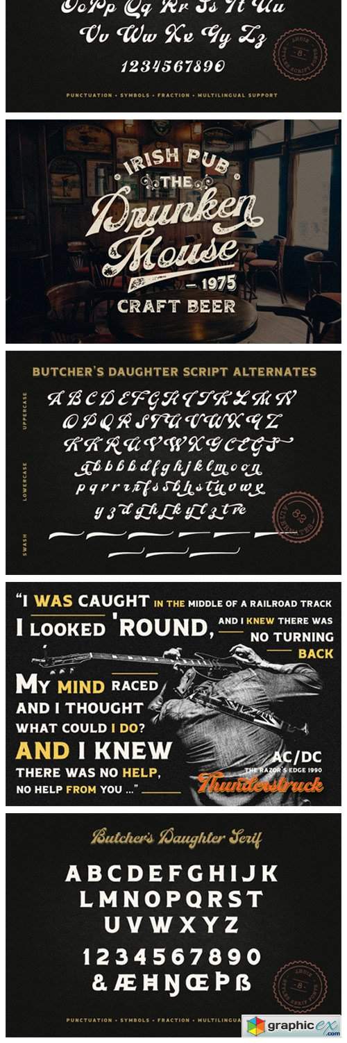  Butcher's Daughter Font 