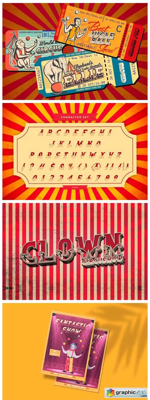  Circus Fun Font 