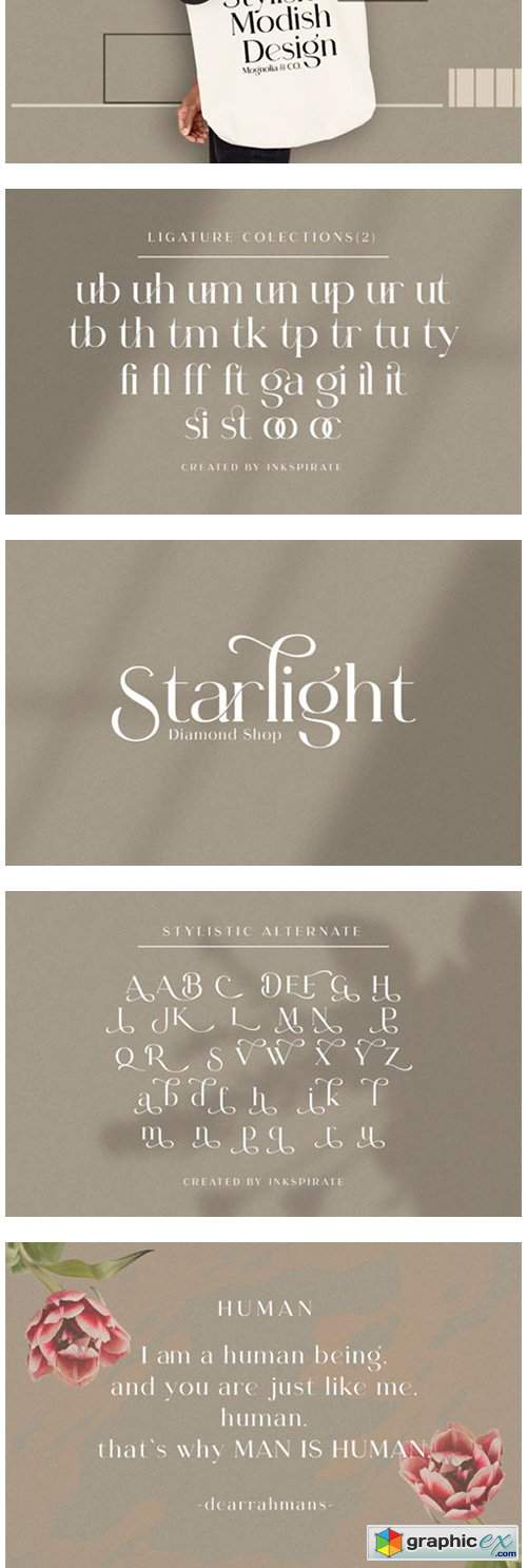  Beam of Light Font 