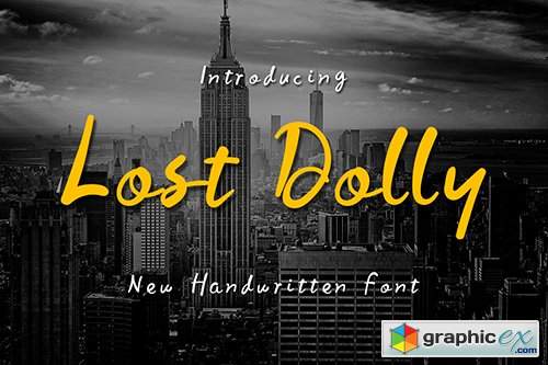  Lost Dolly Font 