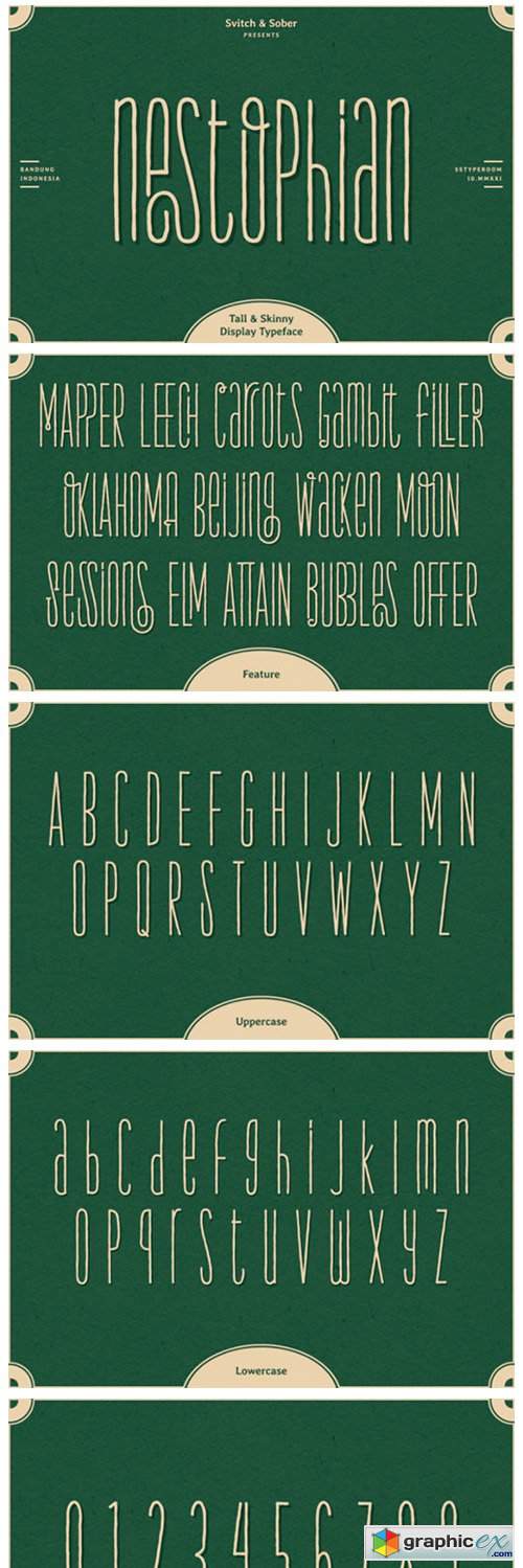  Nestophian Font 