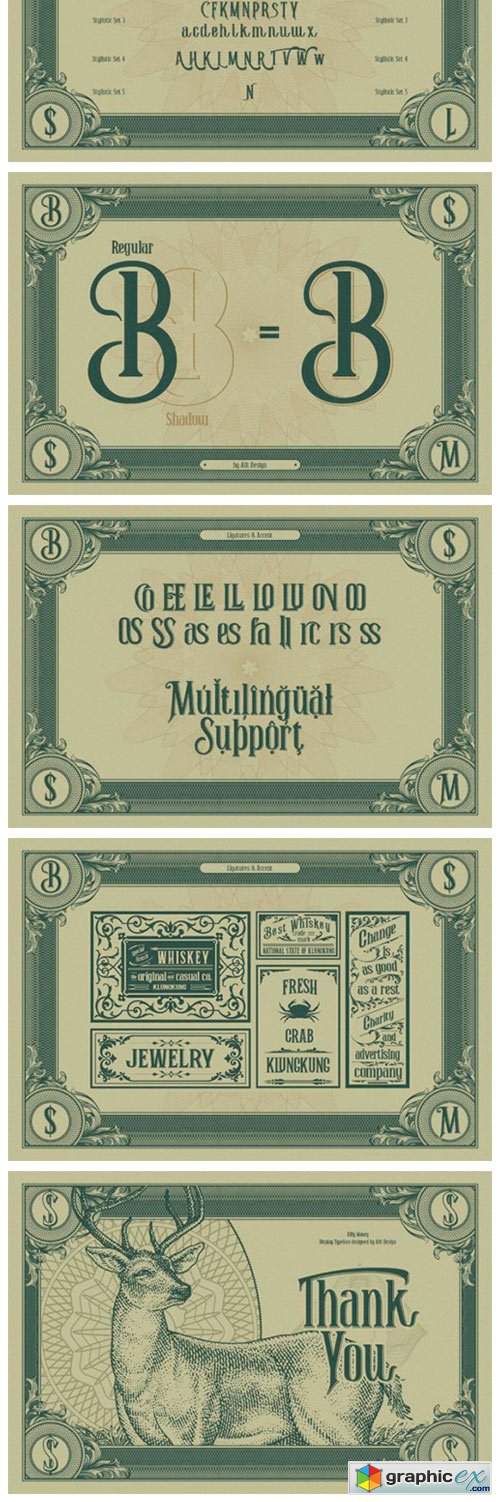  Billy Money Font 