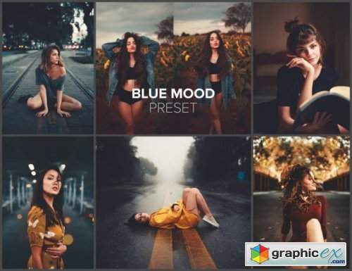  Luizclas - Blue Mood Presets + RAW files/Tutorial 