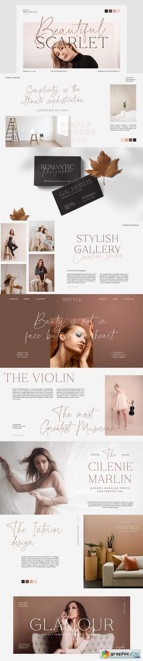  Beautiful Scarlet Font Family 