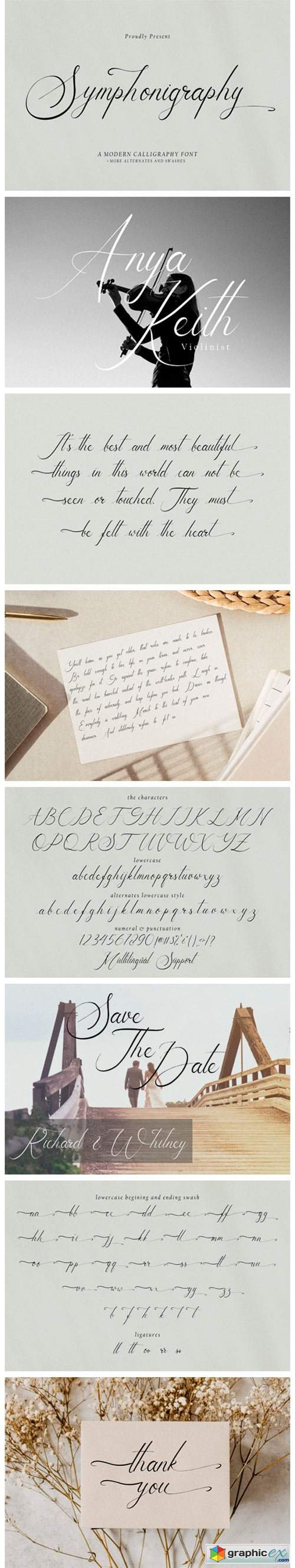  Symphonigraphy Font 