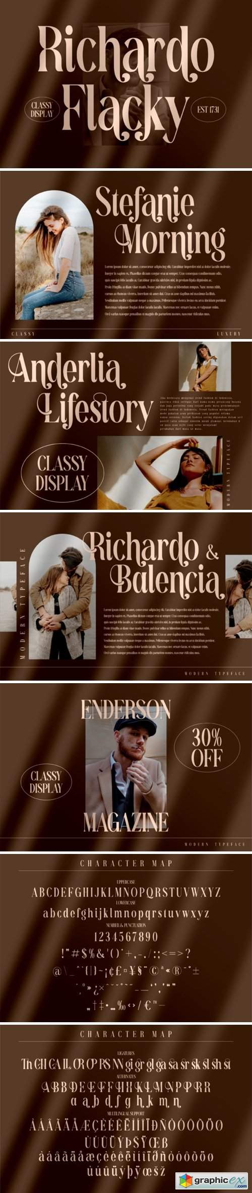  Richardo Flacky Font 