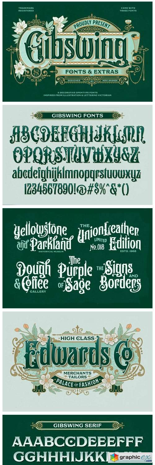  Gibswing Font 