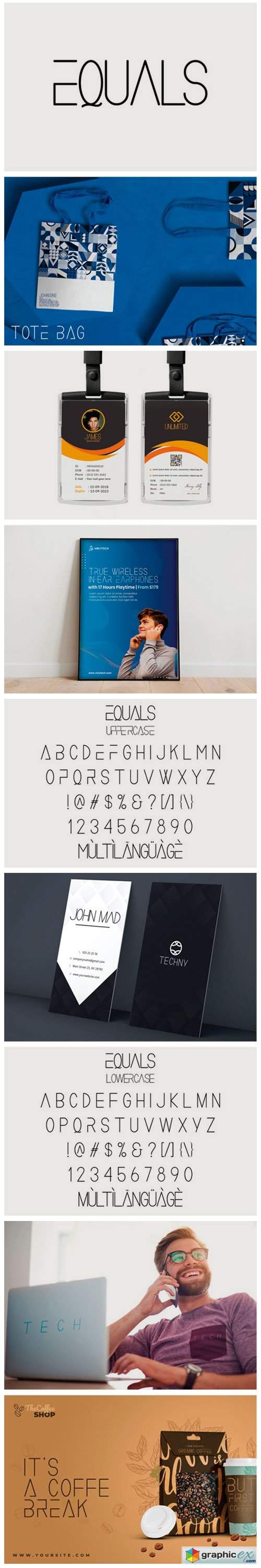  Equals Font 