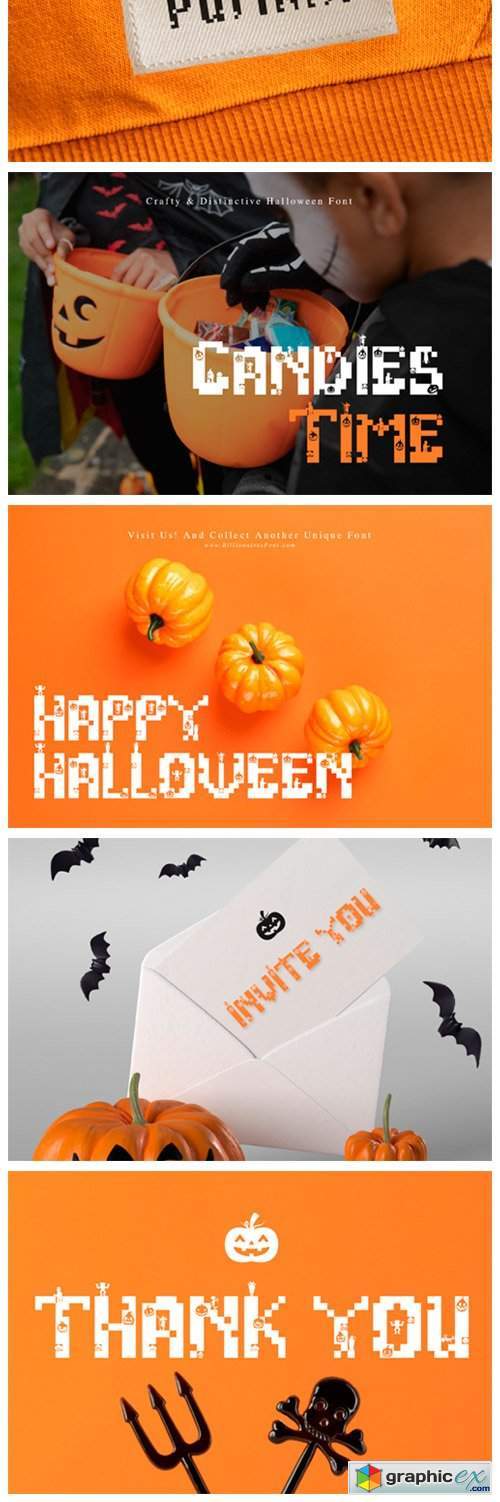 Spooky Strikes Halloween Font
