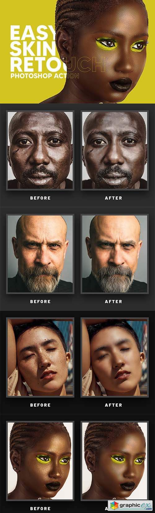 Easy Skin Retouch Ps Action 