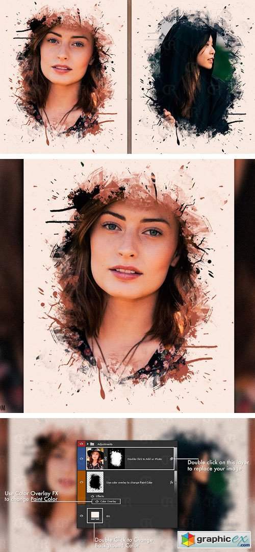 Cool Artistic PSD Photo Effects for Photoshop