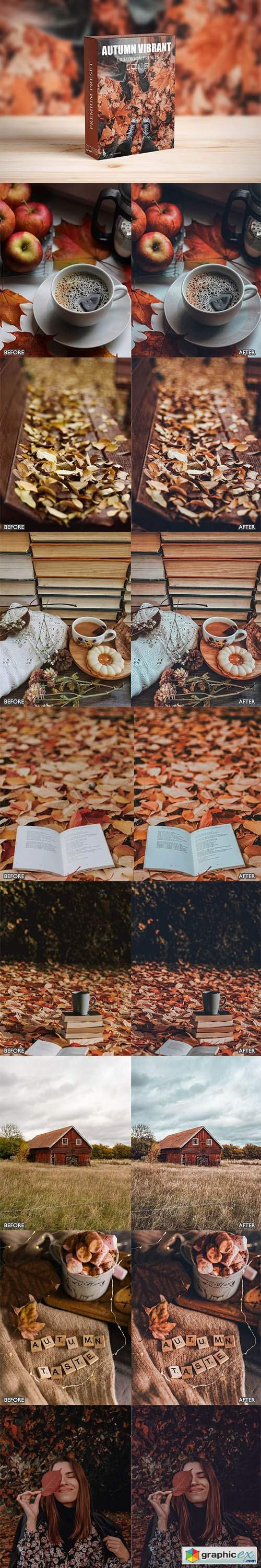 Autumn Vibrant Lightroom Presets 