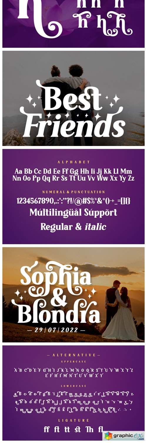 Couple Together Font 