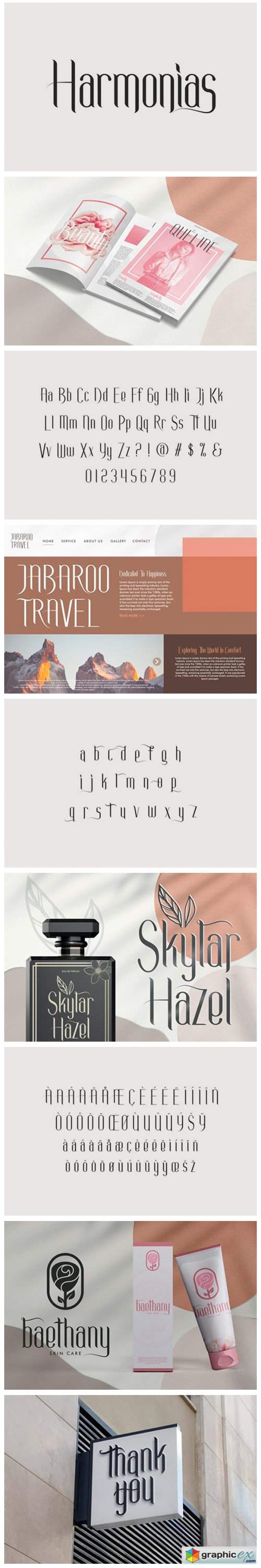  Harmonias Font 