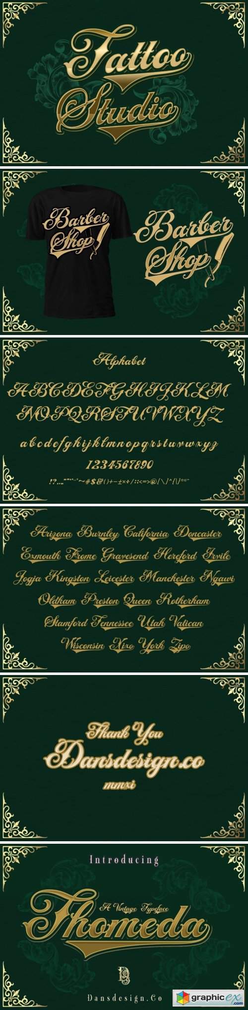 Thomeda Font