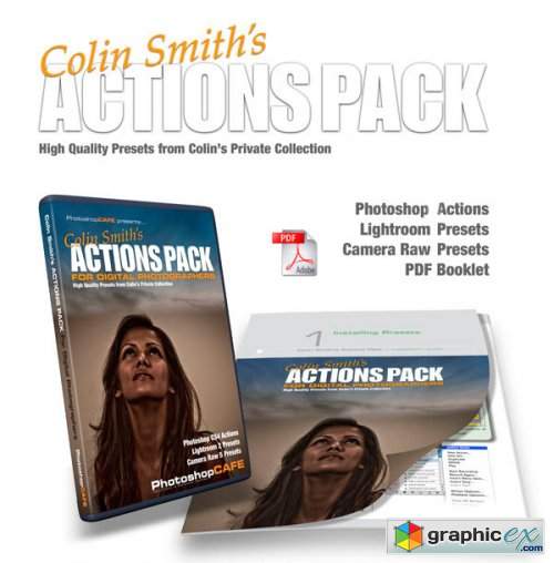  PhotoshopCAFE - Colin Smith’s Actions Pack 